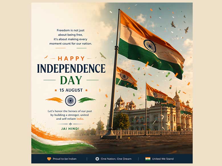 Download Independence Day Poster | 15 August Social Media Template