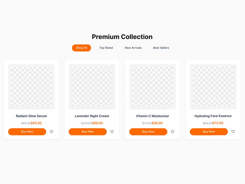 Ecommerce Beauty Product Card Design in Figma | Modern, Elegant & Conversion-Optimized UI