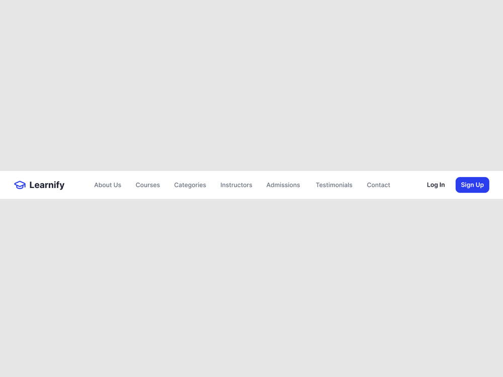 Education Navbar Figma: Free UI Kit for EdTech Sites