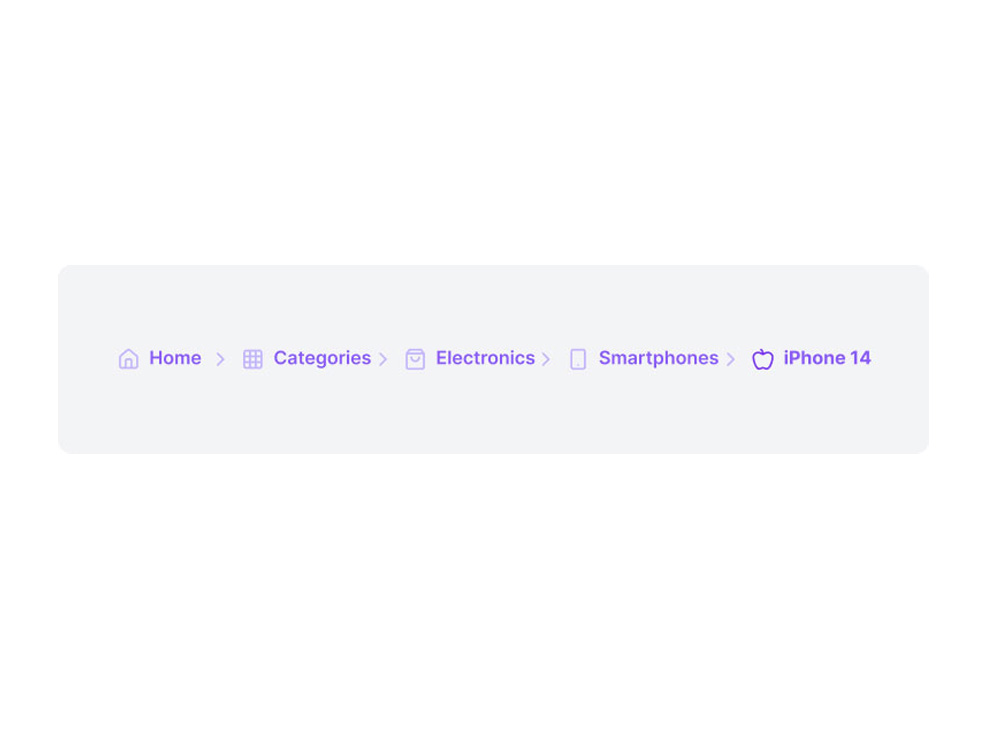 Figma Modern Breadcrumbs – Instant UI Component