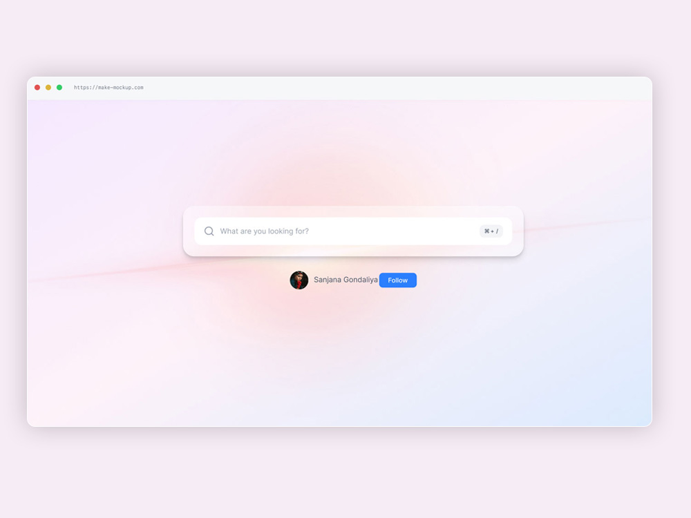 Modern AI Search Bar Design Kit – Clean UI, Figma Compatible, Copy‑Paste Ready