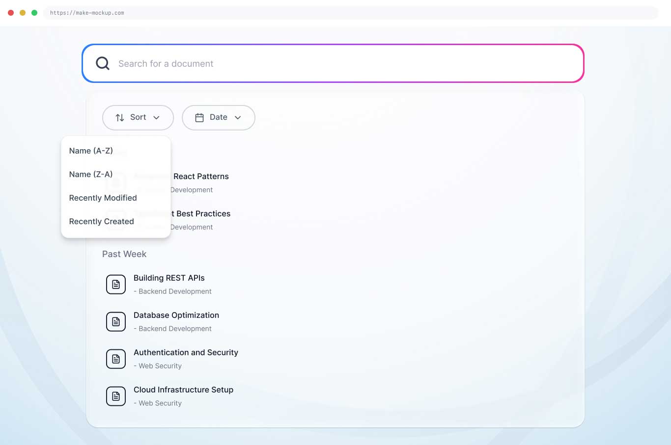 Smart AI Search Bar UI for Web & Mobile – Fully Editable in Figma