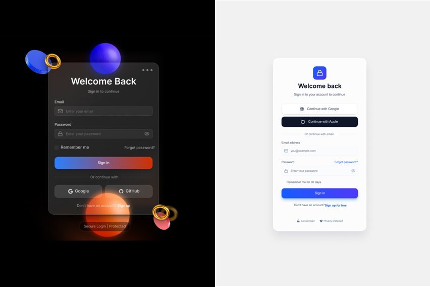 Top 10 AI Website Login Page Designs Fully Figma Compatible